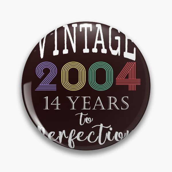Item preview, Cute Vintage 2004 14 years to perfection Birthday Gift for girls and Boys designed and sold by LGamble12345.
