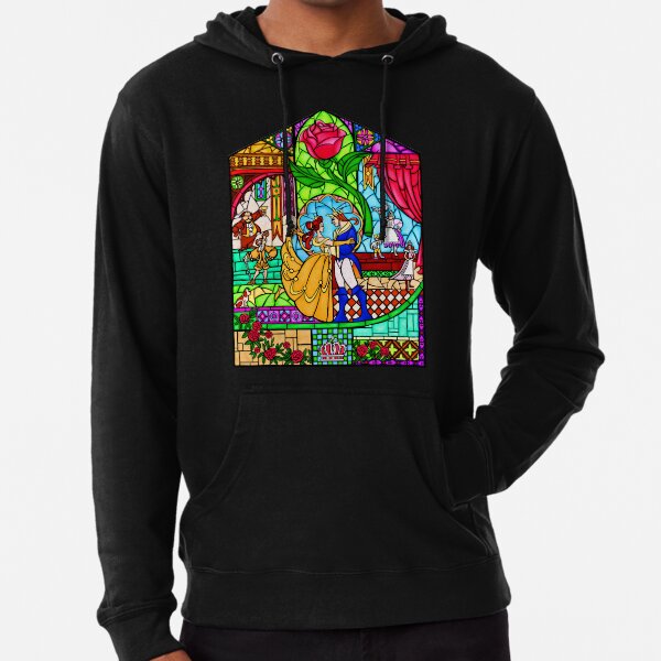 Patterns of the Stained Glass Window Lightweight Hoodie