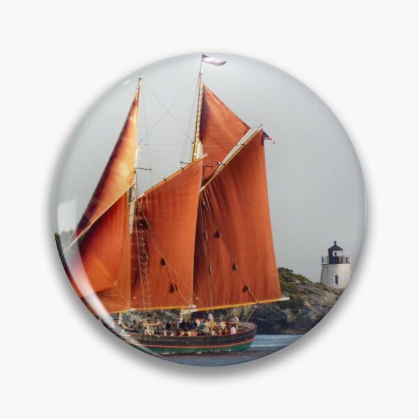 Item preview, Castle Hill Lighthouse Aurora Schooner designed and sold by RenderlyYours.