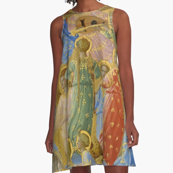Item preview, Fra Angelico (Guido di Pietro) "The Dormition and Assumption of the Virgin" 3 designed and sold by Alexandra Dahl.