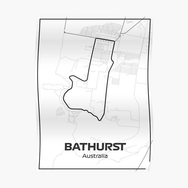 Mount Panorama Circuit- Bathurst Poster