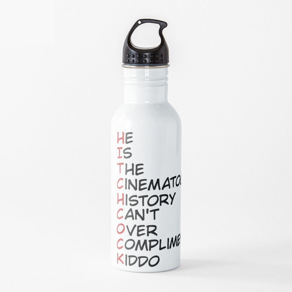 Hitchock: The Director No Person Can Replace Water Bottle