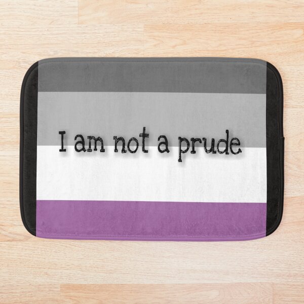 Item preview, I am not a prude Asexual flag designed and sold by Imperioimpala.