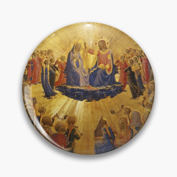 Item preview, Fra Angelico (Guido di Pietro) "Coronation of the Virgin with Saints and Angels" designed and sold by Alexandra Dahl.