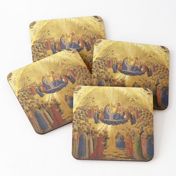 Item preview, Fra Angelico (Guido di Pietro) "Coronation of the Virgin with Saints and Angels" designed and sold by Alexandra Dahl.