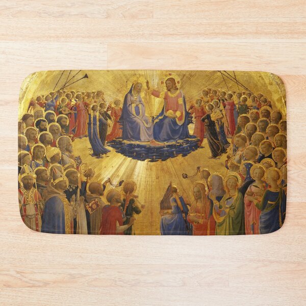 Item preview, Fra Angelico (Guido di Pietro) "Coronation of the Virgin with Saints and Angels" designed and sold by Alexandra Dahl.