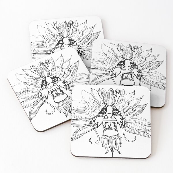 Item preview, DRAGONS FACE COLLECTION designed and sold by Arte Dual - RopArte.