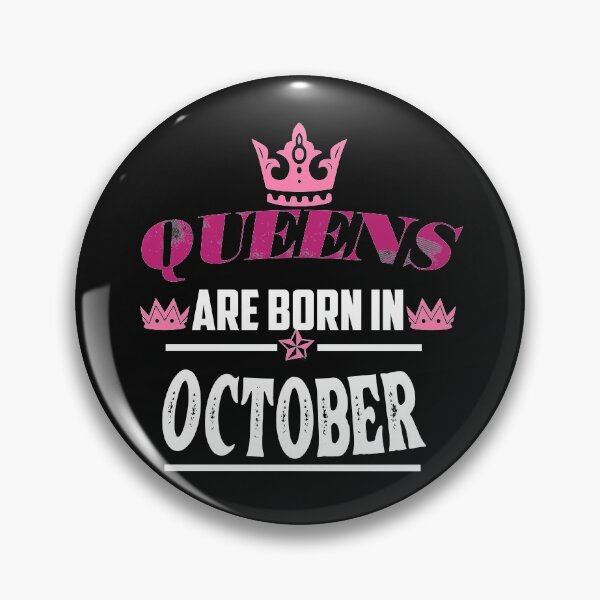 Item preview, Queens Are Born In October: Cute Birthday Gift Idea. designed and sold by cutitoutsir.
