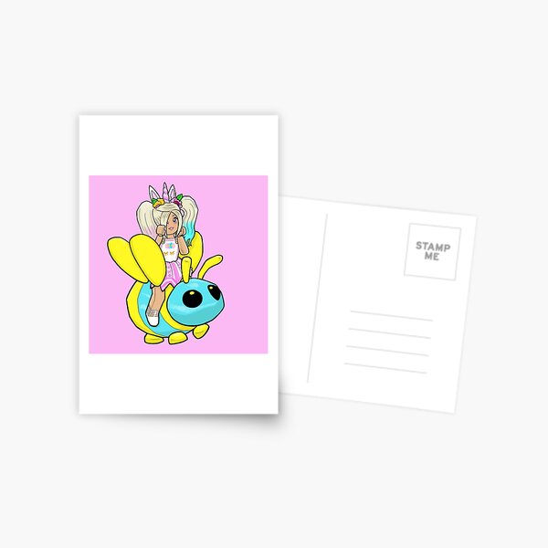 Jelly Roblox Postcards Redbubble - jelly roblox with leah