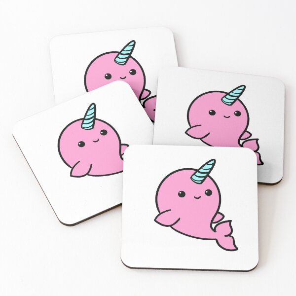 Item preview, Pink narwhal designed and sold by ThatAesthetic.