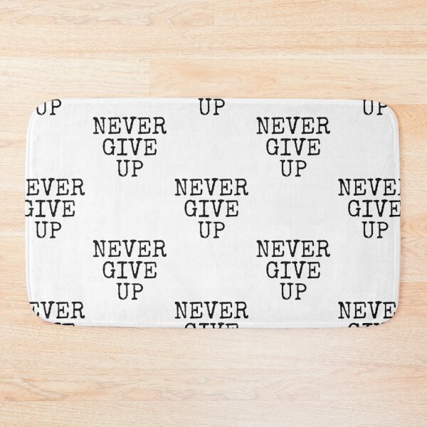 Item preview, Never give up designed and sold by NativeAssady.