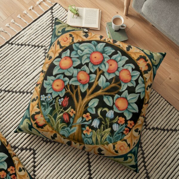 William Morris "Oranger" Coussin de sol