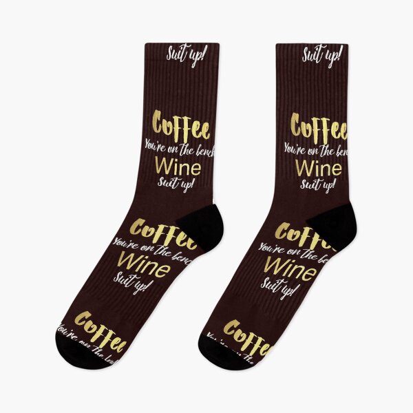 Item preview, Coffee on the bench Wine Suit up gift designed and sold by LGamble12345.