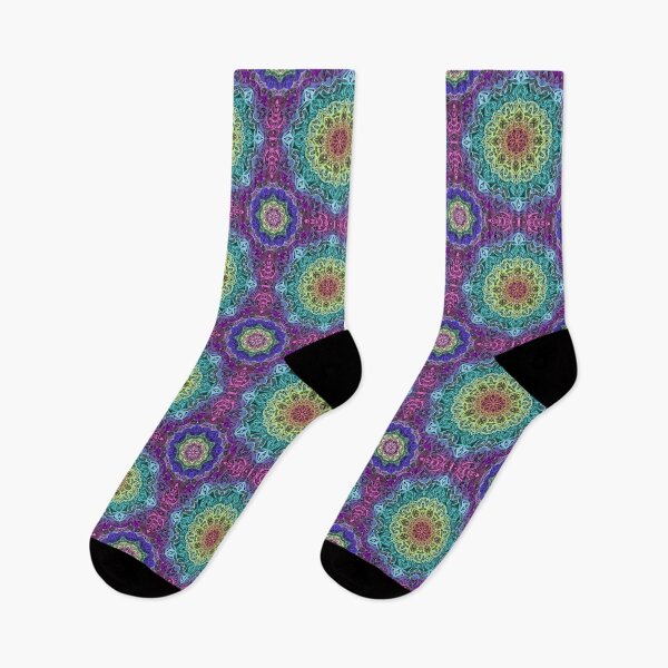 Item preview, Awesome Rainbow Mandala Pattern  designed and sold by Art-By-Jenna.