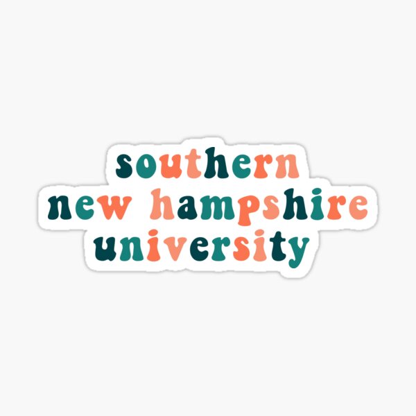 Rainbow Southern New Hampshire University Sticker