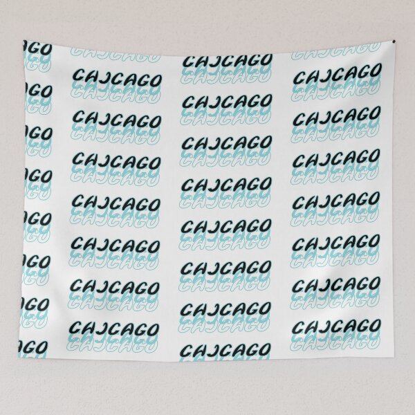 Item preview, Chicago Illinois USA City Flag Black White Blue designed and sold by Hungry Hungry  Buffalo.