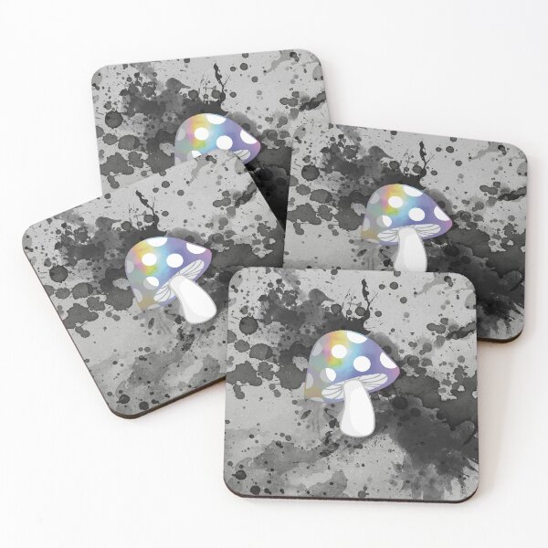 Item preview, Holographic Mushroom designed and sold by cdmarchant.