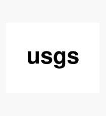 usgs Photographic Print