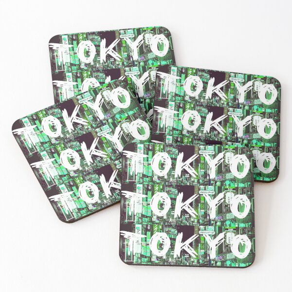 Item preview, Tokyo City - Green designed and sold by FRD-ArtDesign.
