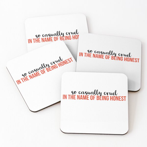 Item preview, So Casually Cruel designed and sold by stickersisters.