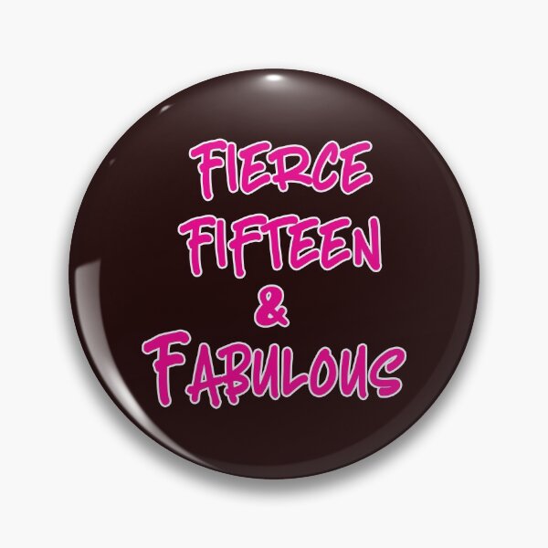 Item preview, Cute fifteen and fabulous 15th birthday gift for girls designed and sold by LGamble12345.