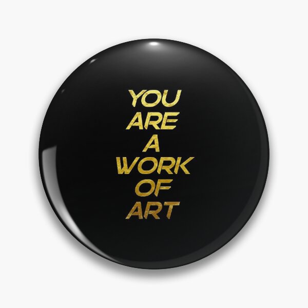 Item preview, You are a work of art 2 | typography designed and sold by Raquel Colachagua.