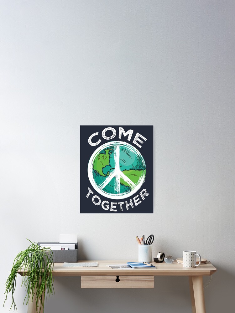 Peace Sign Hippie T-Shirt | Come Together Peace Sign Hippie T-Shirt | Come Together