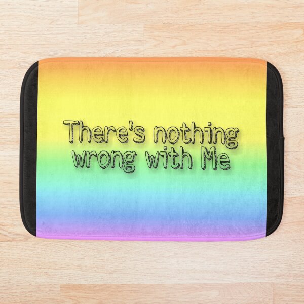 Item preview, No hay nada malo en mí bandera del orgullo gay designed and sold by Imperioimpala.
