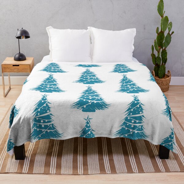 Item preview, Christmas Tree Sketch (Teal) designed and sold by IgniteWithin.