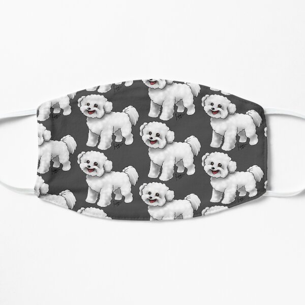 Bichon Frise Flat Mask