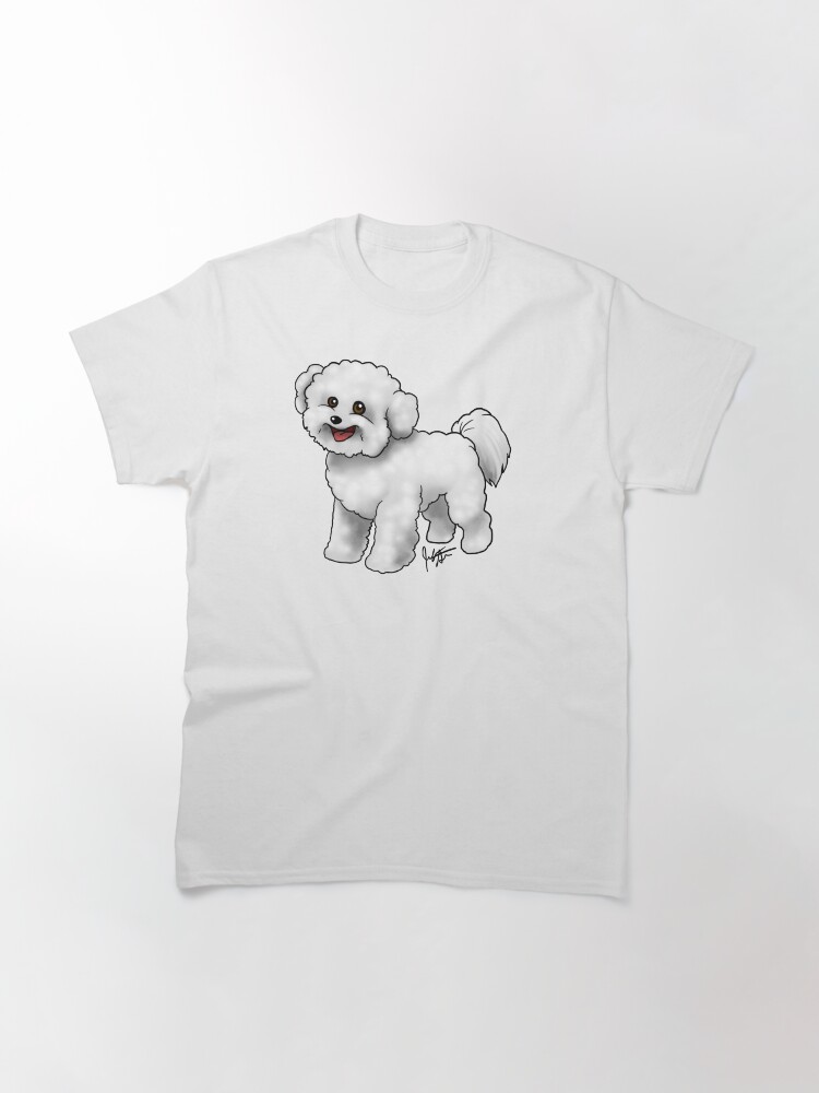 Alternate view of Bichon Frise Classic T-Shirt