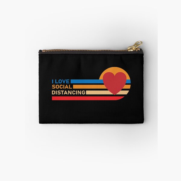 Item preview, vintage I love social distancing funny designed and sold by thehafdesigner.