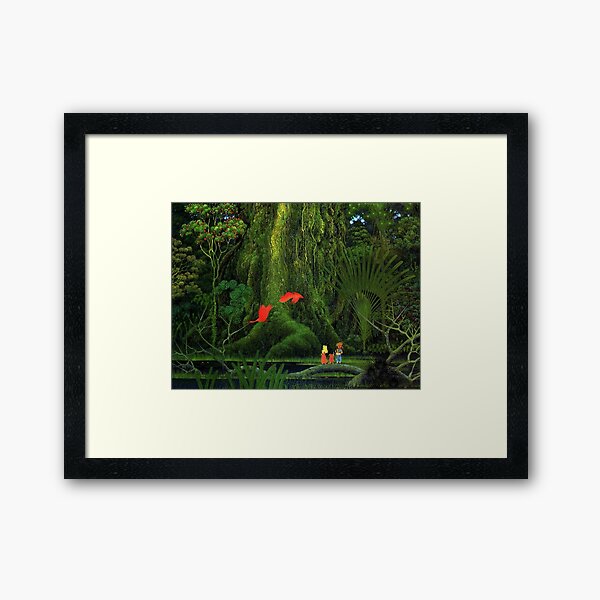 secret of mana Framed Art Print