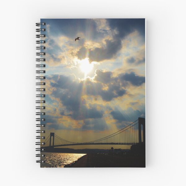 Item preview, Sunbeam over the Verrazzano Bridge designed and sold by floofpictures.