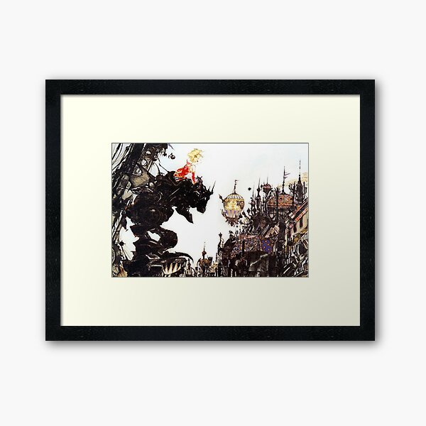 magitek girl Framed Art Print