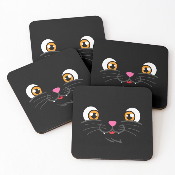 Item preview, Cat Nose Mask Cute Black Cat Animal Pet Face Mask designed and sold by vomaria.