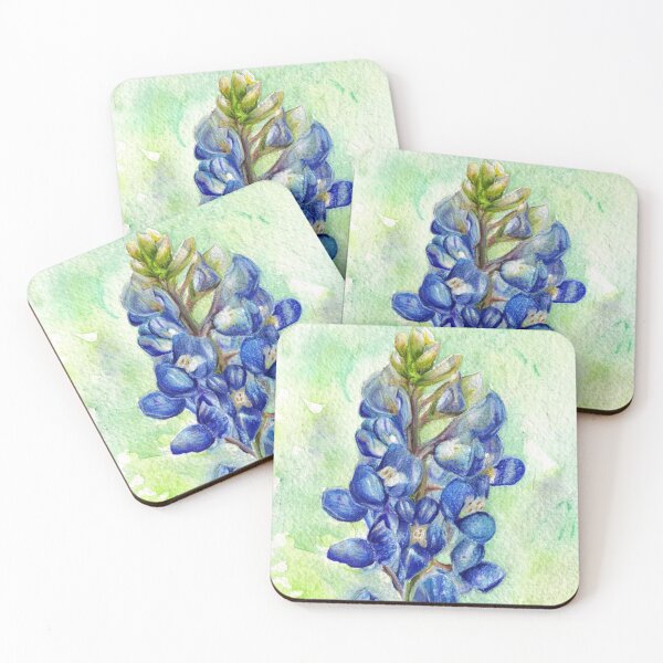 Item preview, Texas Bluebonnet Wildflower by Ela Steel designed and sold by elasteel.