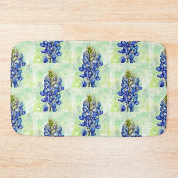 Item preview, Texas Bluebonnet Wildflower by Ela Steel designed and sold by elasteel.