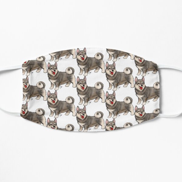 Swedish Vallhund Flat Mask