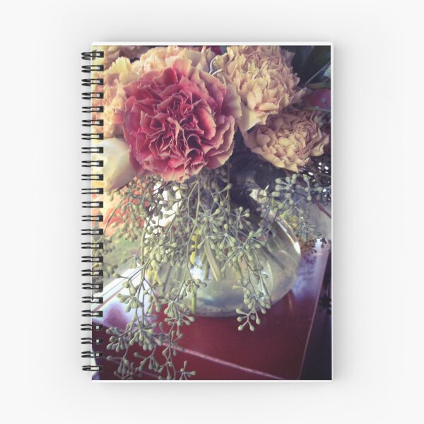 Item preview, Carnations and Eucalyptus Seeds designed and sold by Barbara E Wyeth.