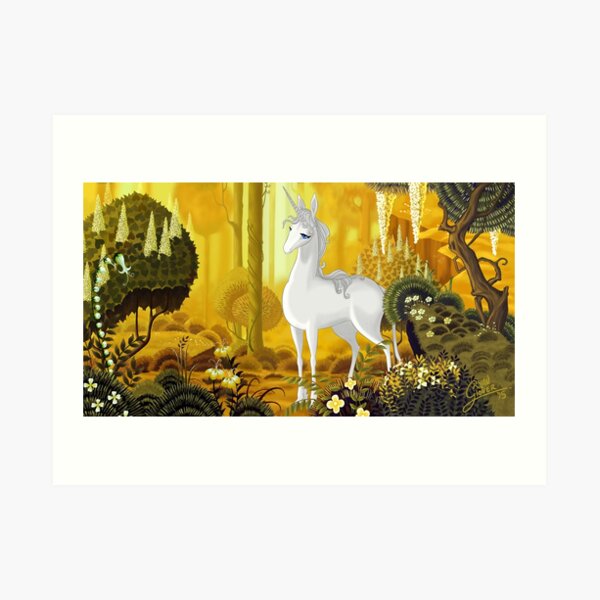The Last Unicorn Art Print