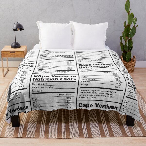 Item preview, Cape Verdean Nutriton Facts designed and sold by egrubbs.