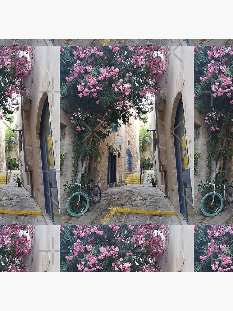 Jaffa, Tel Aviv, Holy land, Blue door, Blue bicycle by PicsByMi
