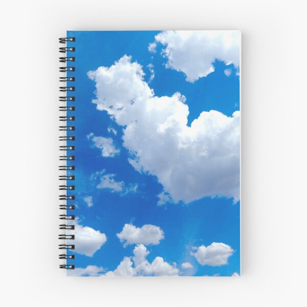 Item preview, blue sky and fluffy clouds designed and sold by Stephanie  Skeem.