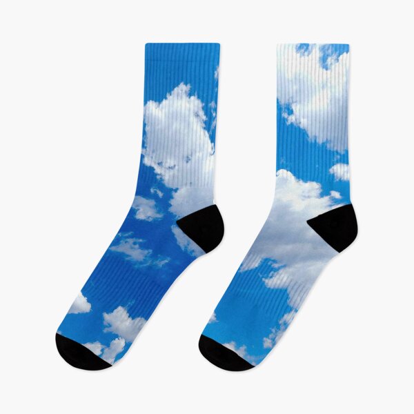 Item preview, blue sky and fluffy clouds designed and sold by Stephanie  Skeem.