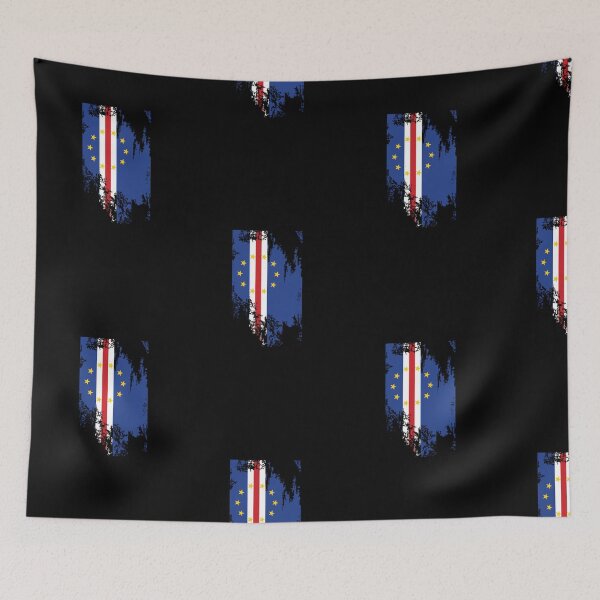 Item preview, Cape Verde Flag Distressed designed and sold by egrubbs.