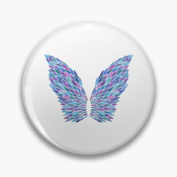 Item preview, Blue Angel Wings designed and sold by Marie Funseth.