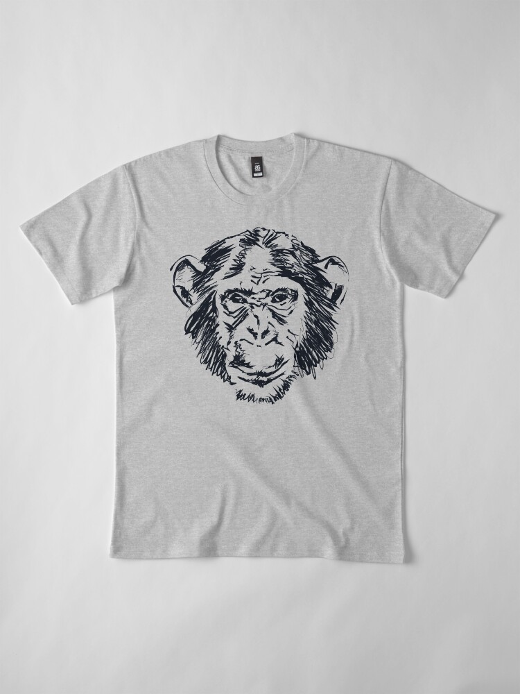 Thumbnail 4 of 6, Premium T-Shirt, Rock Monkeys Records designed and sold by BAYSTALT.