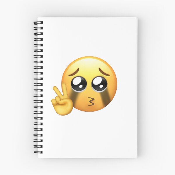 Item preview, crying peace sign pleading emoji - mental breakdown lol  designed and sold by cameronbaba.