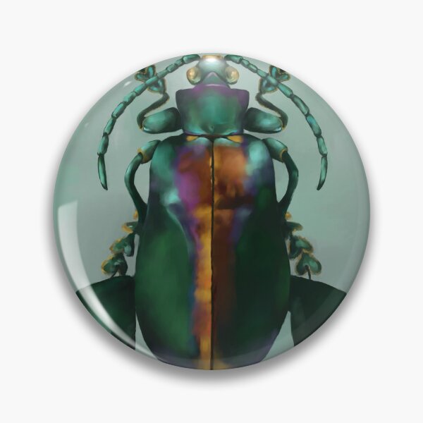 Item preview, Green Frog Legged Beetle by Ela Steel designed and sold by elasteel.
